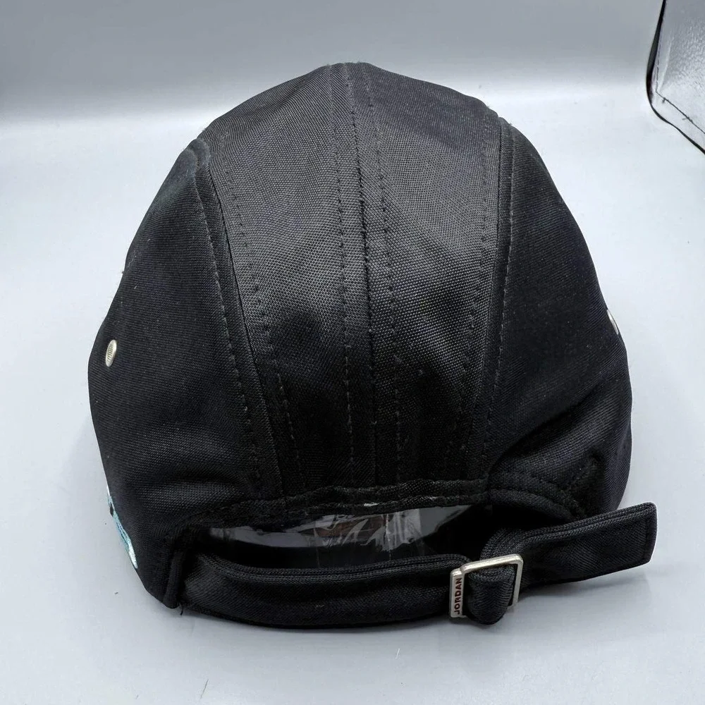 Air Jordan 23 Hat Men Black 5 Panel Jumpman Strap Back Cap‎